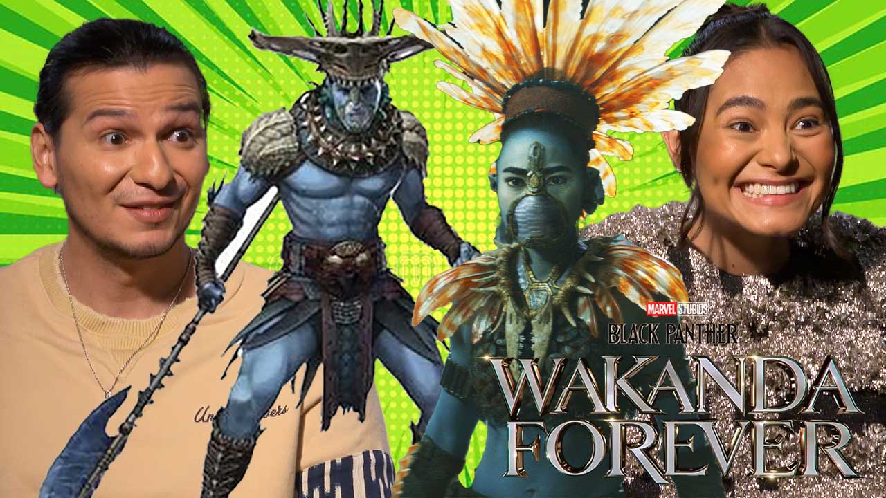 Back Panther Wakanda Forever interview warriors Mabel Cadena and Alex Livinalli