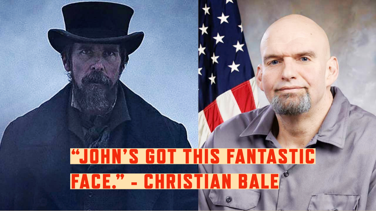 Christian Bale and John Fetterman movie news