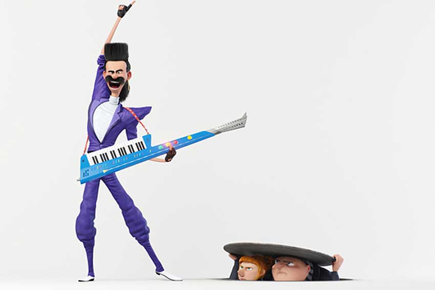 despicable me 3 Trey Parker as Balthazar Bratt 