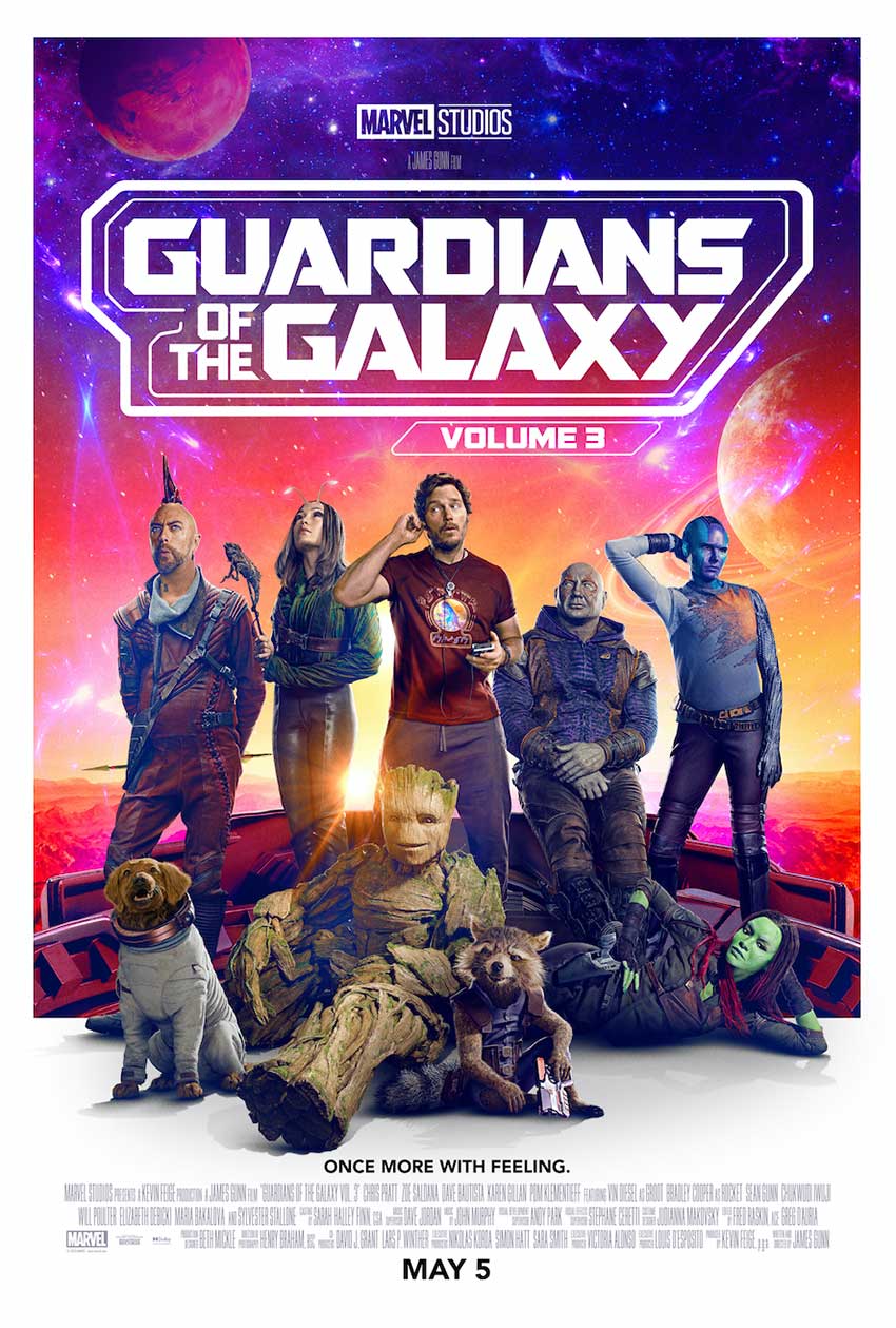 Guardians of the Galaxy Vol 3 movie poster