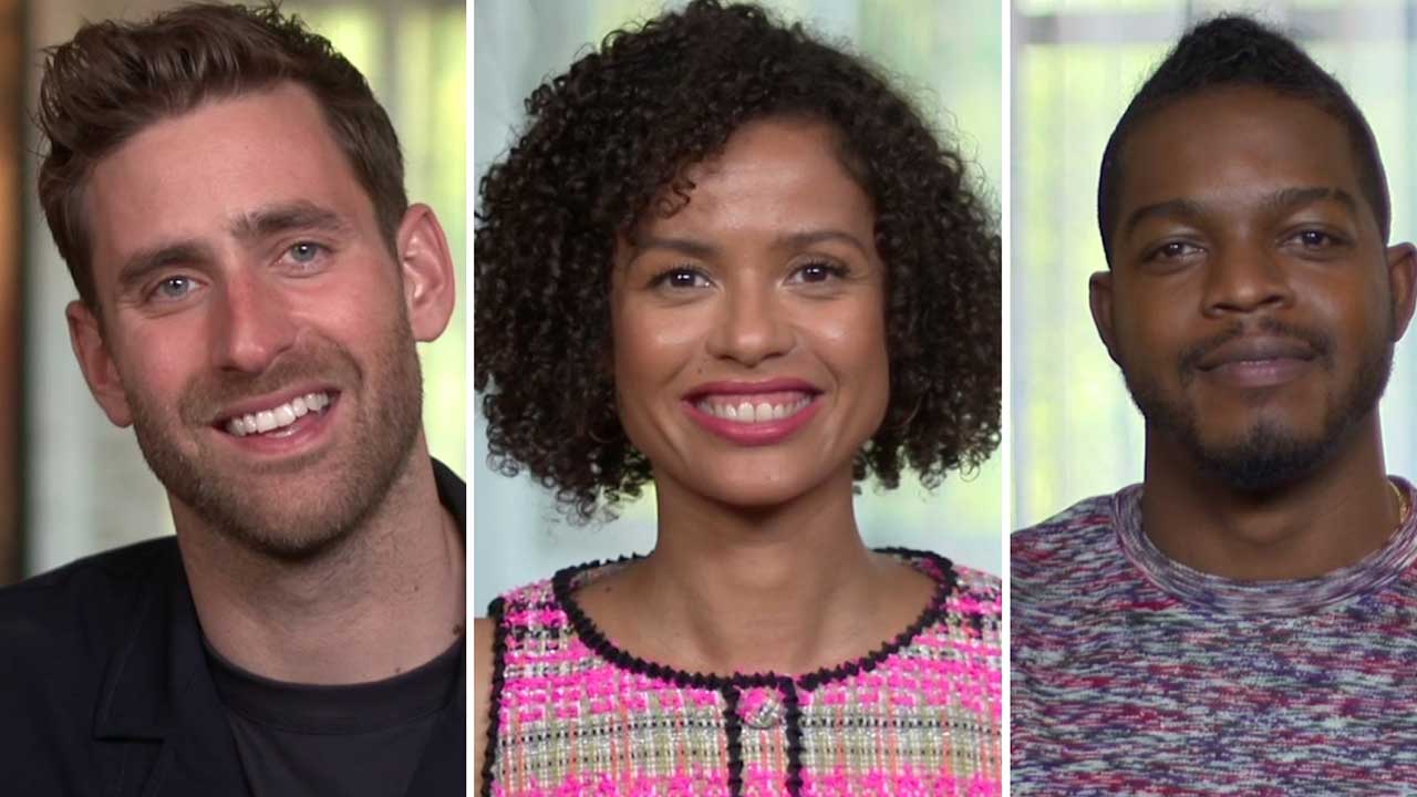 Gugu Mbatha Raw, Oliver Jackson Cohen and Stephan James