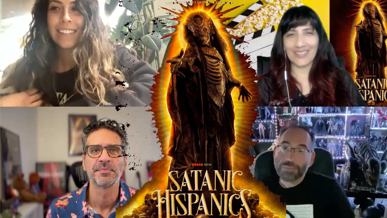 Satanic Hspanics  horror anthology movie interview with directors Mike Mendez, Gigi Saul Guerrero, Alejandro  Brugues