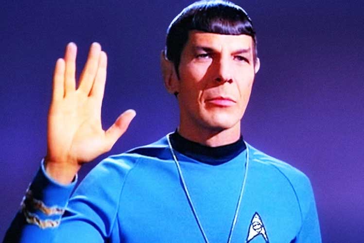 Leonard Nimoy as STAR TREK's Spock