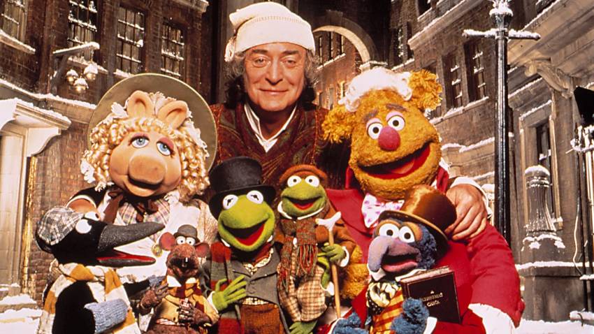 Michael Caine in The Muppets Christmas Carol movie