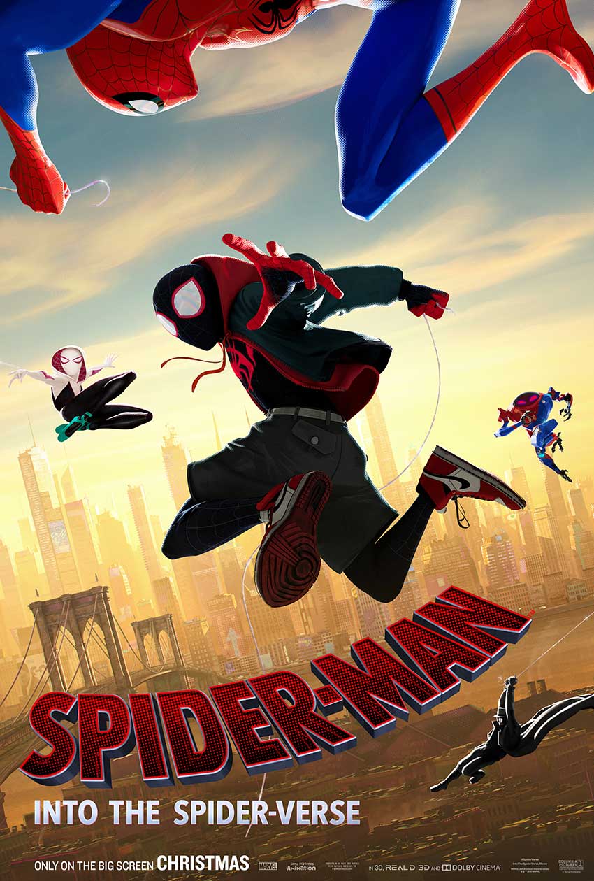 Spider-man into the Spider-verse movie poster 2