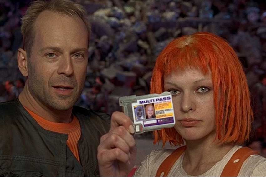 the fifth element BruceWillis MillaJovovich 850