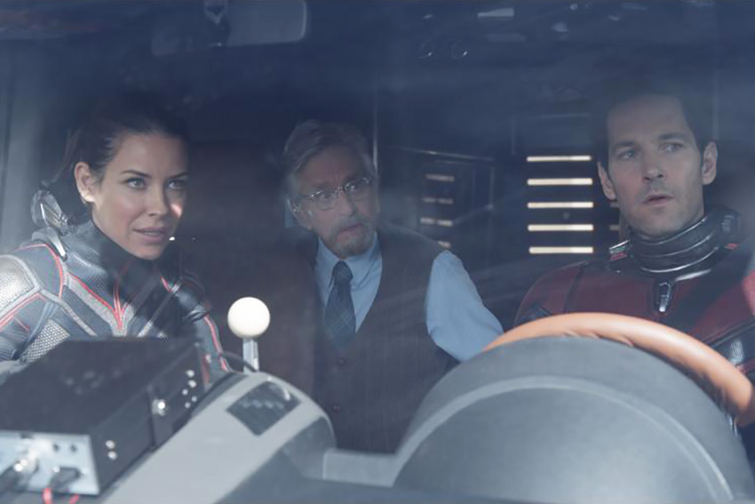 Ant Man And The Wasp Paul Rudd Evangeline Lilly Michael Douglas