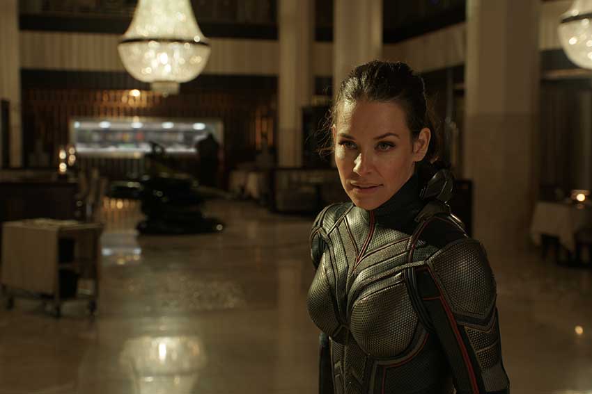 AntMan and Wasp movie still Evangeline Lilly 