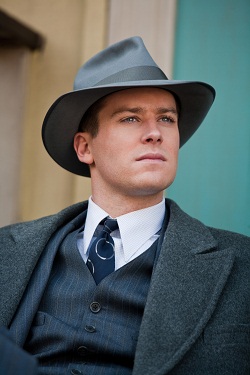 Armie Hammer in J. Edgar movie still