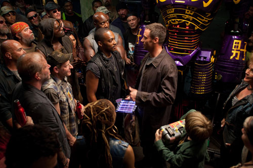Hugh Jackman in REAL STEEL movie