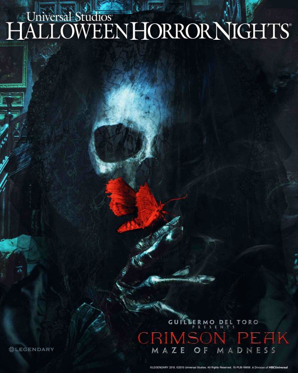 Crimson Peak Horror Maze Universal Studios1