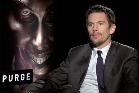 THE PURGE's Ethan Hawke on What Scares Us: 'We're Obsessed with Violence' 
