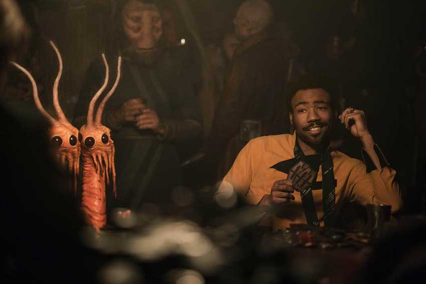 Two New Solo: A Star Wars Story Clips: Lando Meets Han; Chewie Is Sore Loser