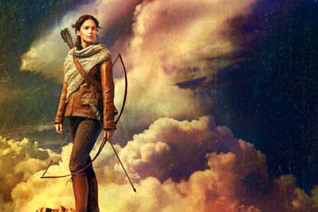 THE HUNGER GAMES: CATCHING FIRE New Katniss Movie Poster