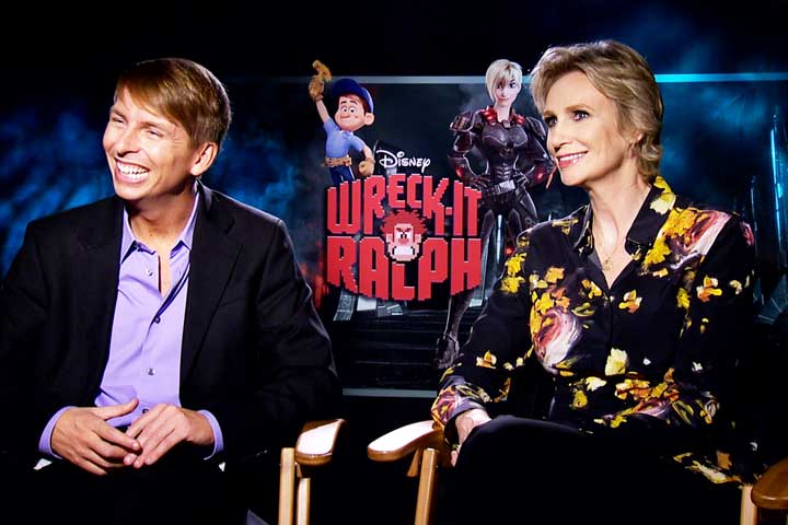 'Wreck-It Ralph's' Jane Lynch and Jack McBrayer On Qbert &amp; Becoming Video Game Characters (Video)