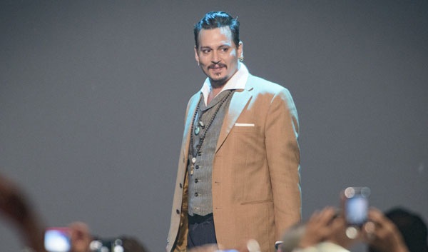 Johnny Depp Disney D23 Expo