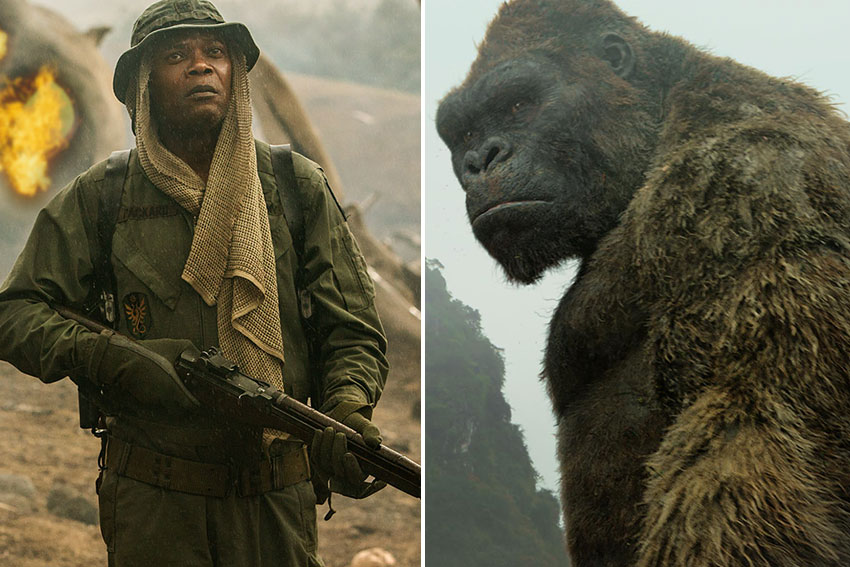 Kong Skull Island Samuel L Jackson interview