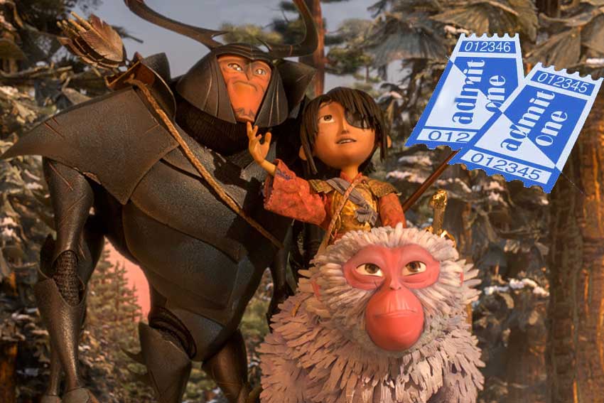 'Kubo and the Two Strings' 10-City Movie Ticket Giveaway