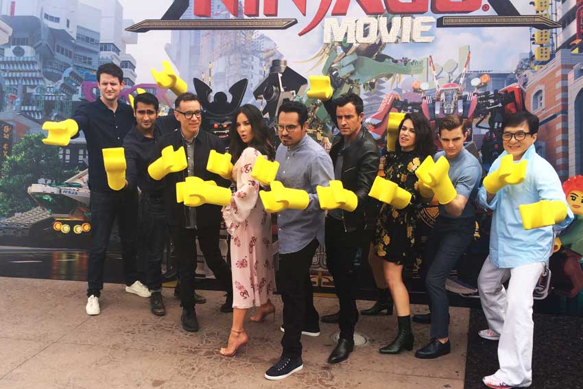 LEGO Ninjago Jackie Chan Justin Theroux Olivia Munn Michael Pena