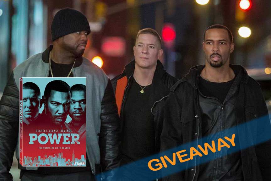 Power Season 5 DVD Giveaway banner