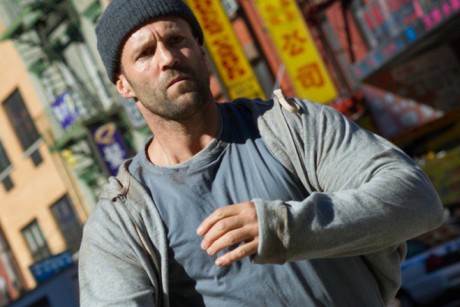 Jason Statham Shootout in SAFE Movie Clip