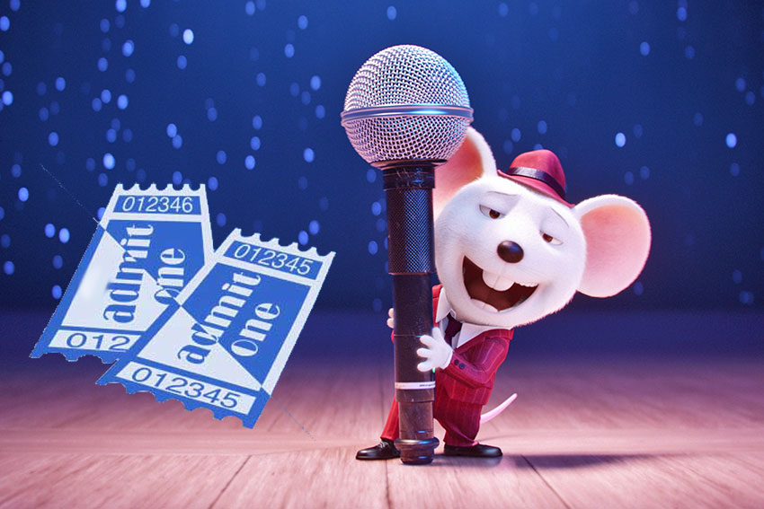 Sing Movie Ticket Giveaway
