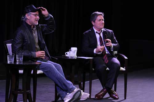 Photo credit: Peter Wintersteller/ABImages (Left to right) Steven Spielberg and Paramount Chairman and CEO Brad Grey at the INDIANA JONES AND THE RAIDERS OF THE LOST ARK special screening and Q&A held September 13th at Paramount Studios in Hollywood, CA.