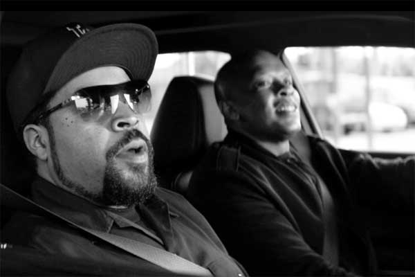 Straight Outta Compton Red Band Trailer and New Movie Poster with Ice Cube &amp; Dr. Dre Intro