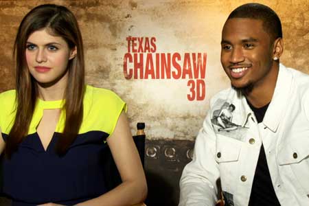 Alexanddra Daddario and Trey Songz interview