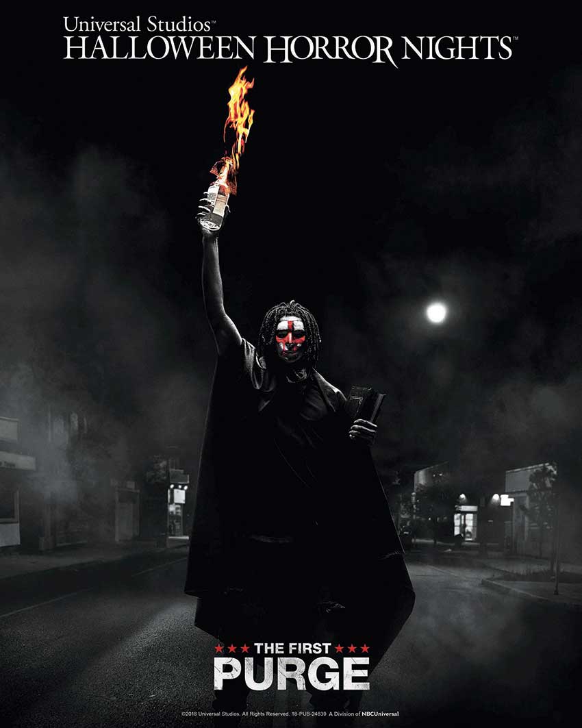 The Purge Gets A New Maze and Universal Studios' Halloween Horror Nights