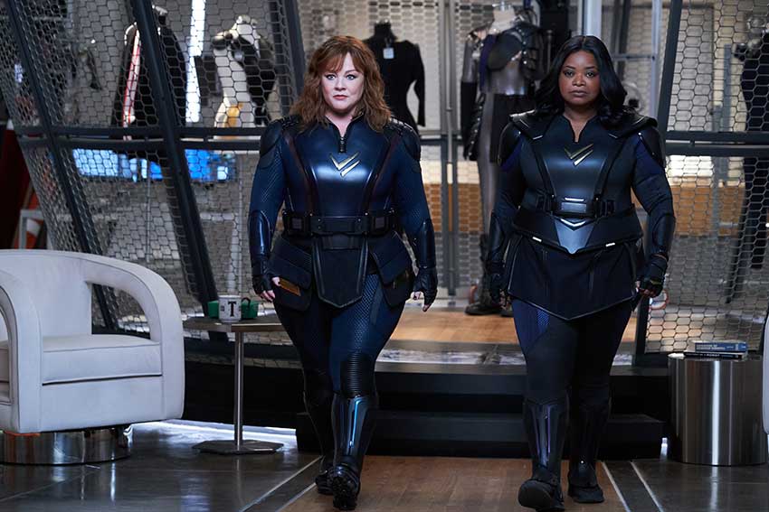 New Poster &amp; Trailer: Melissa McCarthy and Octavia Spencer Become Superheroes in Netflix's Thunder Force