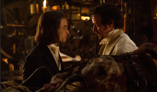 Victor Frankenstein James McAvoy Daniel Radcliff movie 4