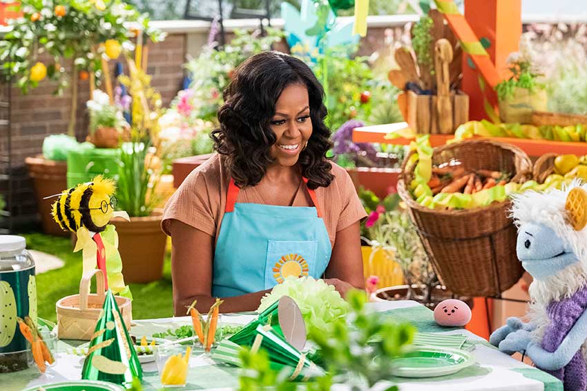 Waffles Mochi Netflix Michelle Obama2