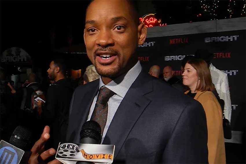 Will Smith Bright premiere interview2