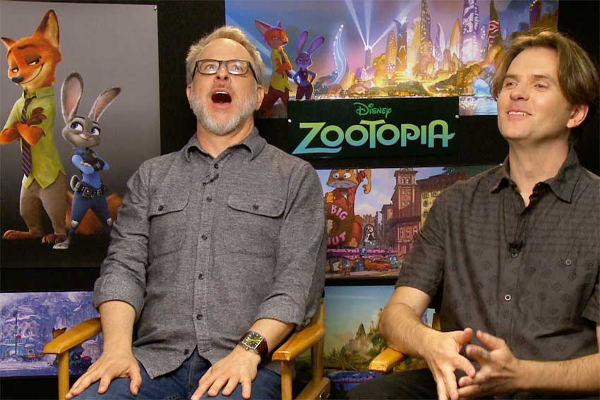 Zootopia Directors Rich Moore and Bryon Howard