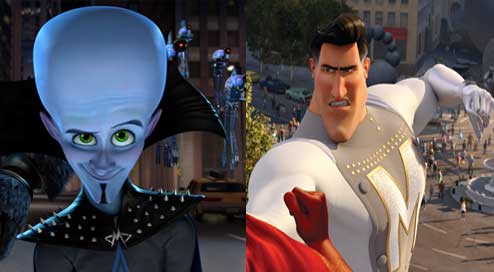 VIDEO: Will Farrell Takes on Brad Pitt in MEGAMIND