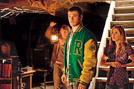 Before Thor, Chris Hemsworth Was At A CABIN IN THE WOODS (Video)