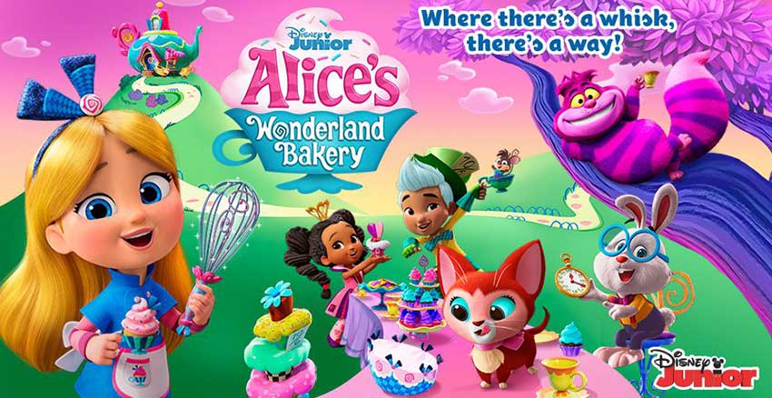 disney junior alice wonderland bakery