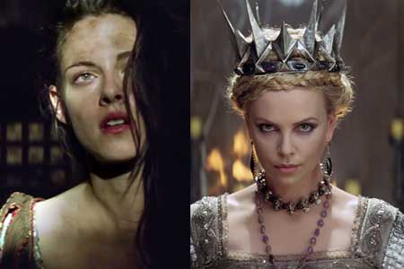 SNOW WHITE AND THE HUNTSMAN Clip: Kristen Stewart VS. Charlize Theron 