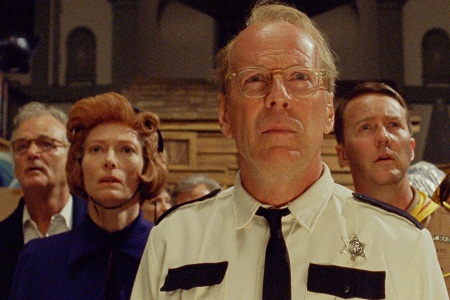 Bruce Willis &amp; Edward Norton in MOONRISE KINGDOM Movie Clip