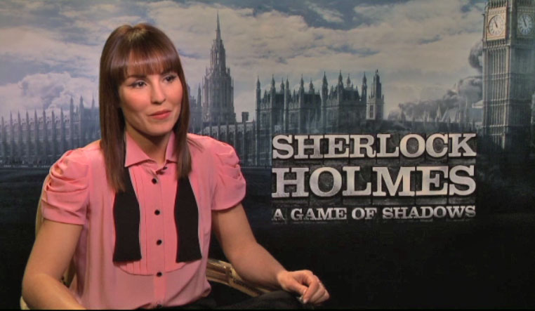 Noomi Rapace On Shooting Prometheus and Sherlock Holmes Sequel Back to Back