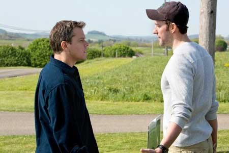 Matt Damon Bribes John Krasinski For Promised Land (Video)