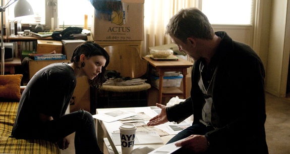 Rooney Mara and Daniel Draig The Girl with the Dragon Tattoo Credit: Columbia Pictures