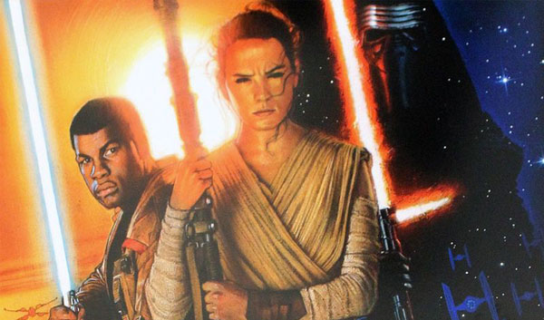 star wars force awakens poster image