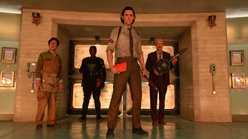 Tom Hiddleston, Owen Wilson Ke Huy Quan in Loki season 2