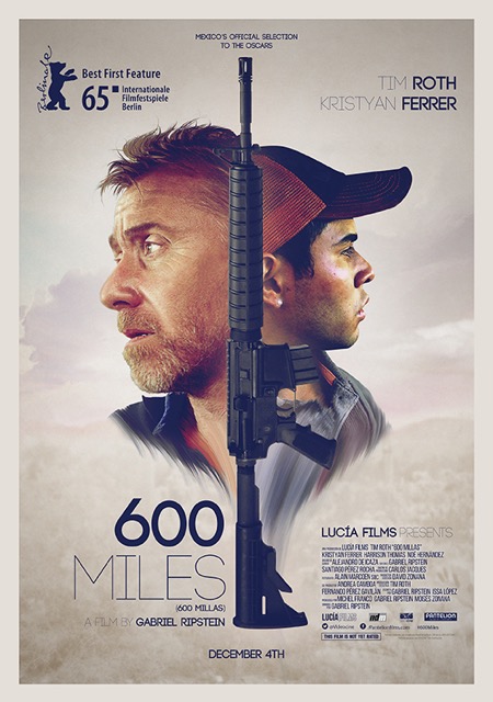 600 Millas movie poster