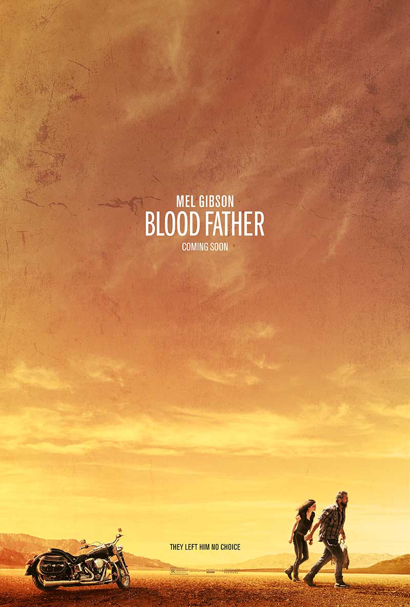 BLOOD FATHER teaser poster