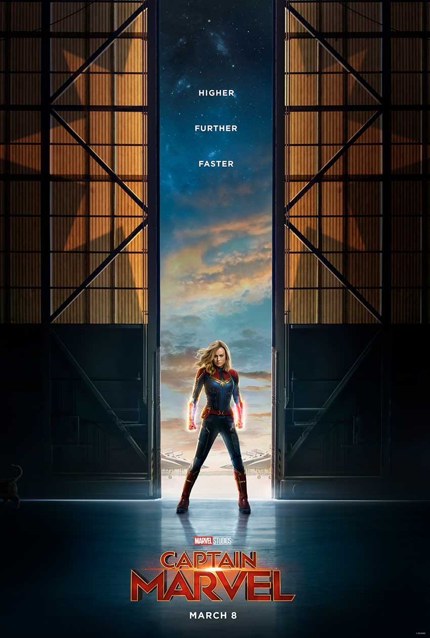 Captain Marvel teaser movie poster