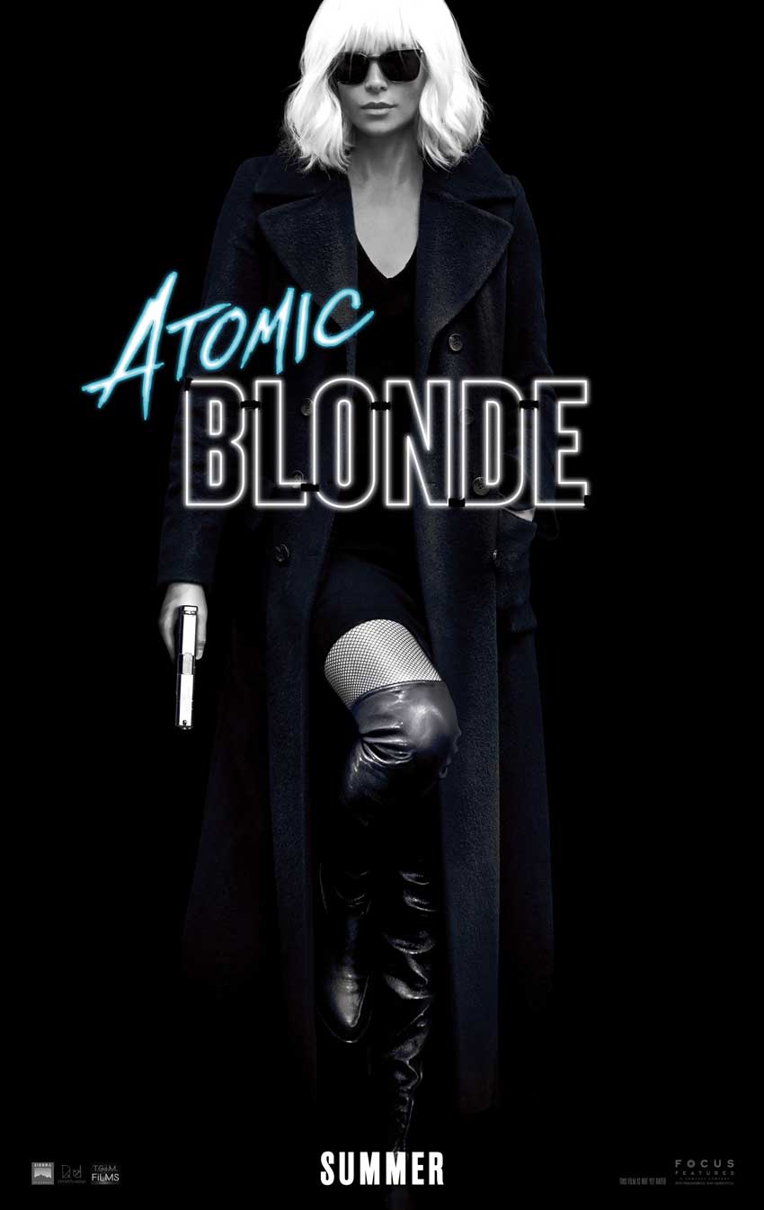 Charlize Theron Atomic Blonde movie poster
