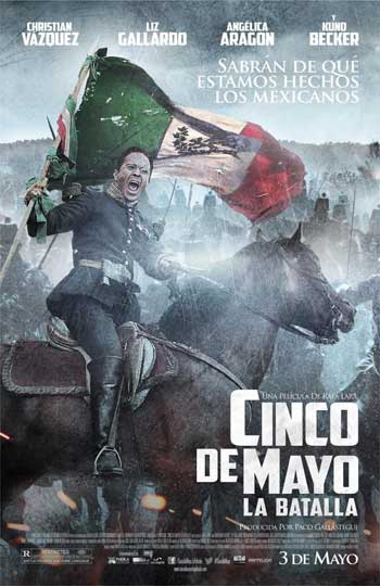 Kuno Becker in Cinco de Mayo: La Batalla New Movie Poster